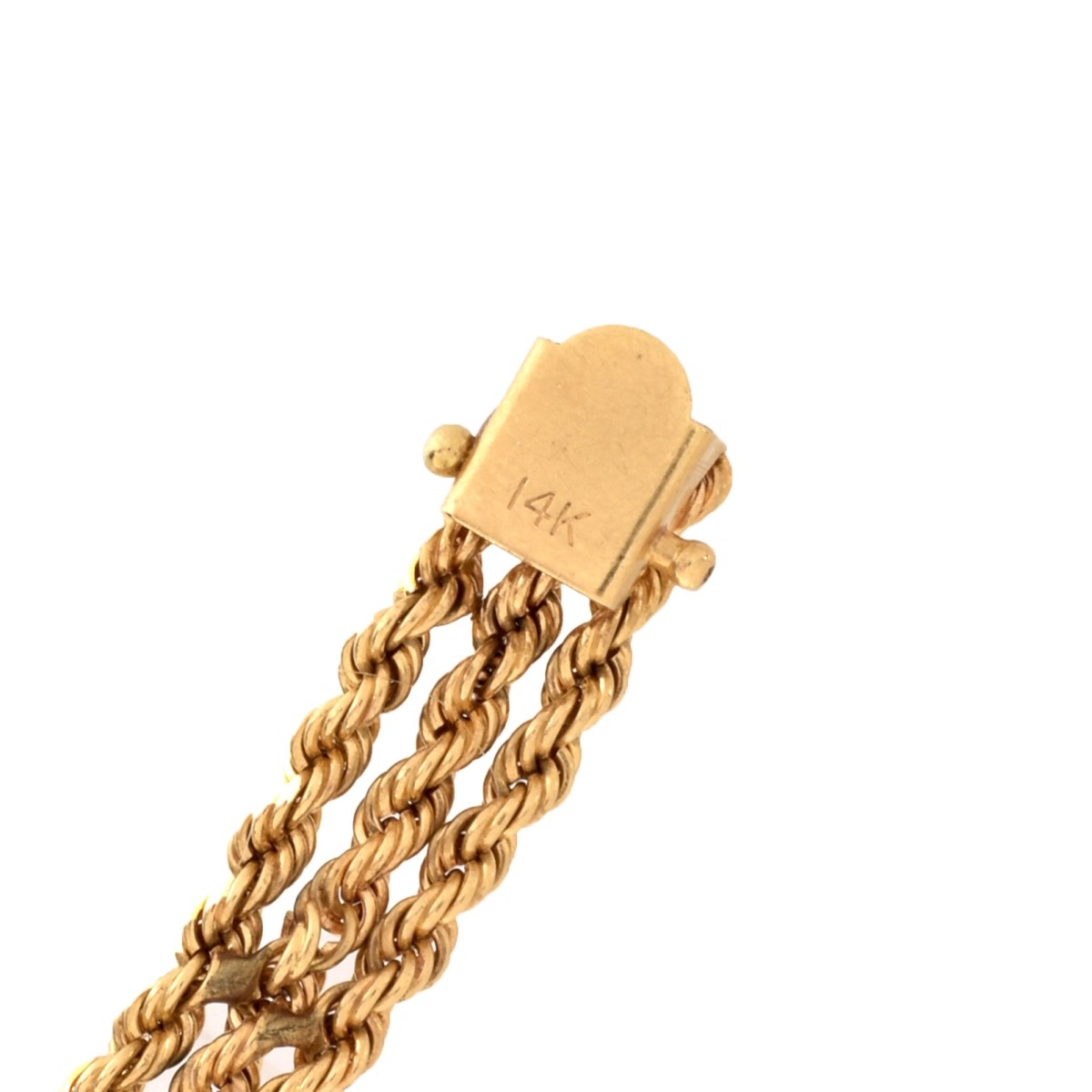 Diamond and 14K Bracelet