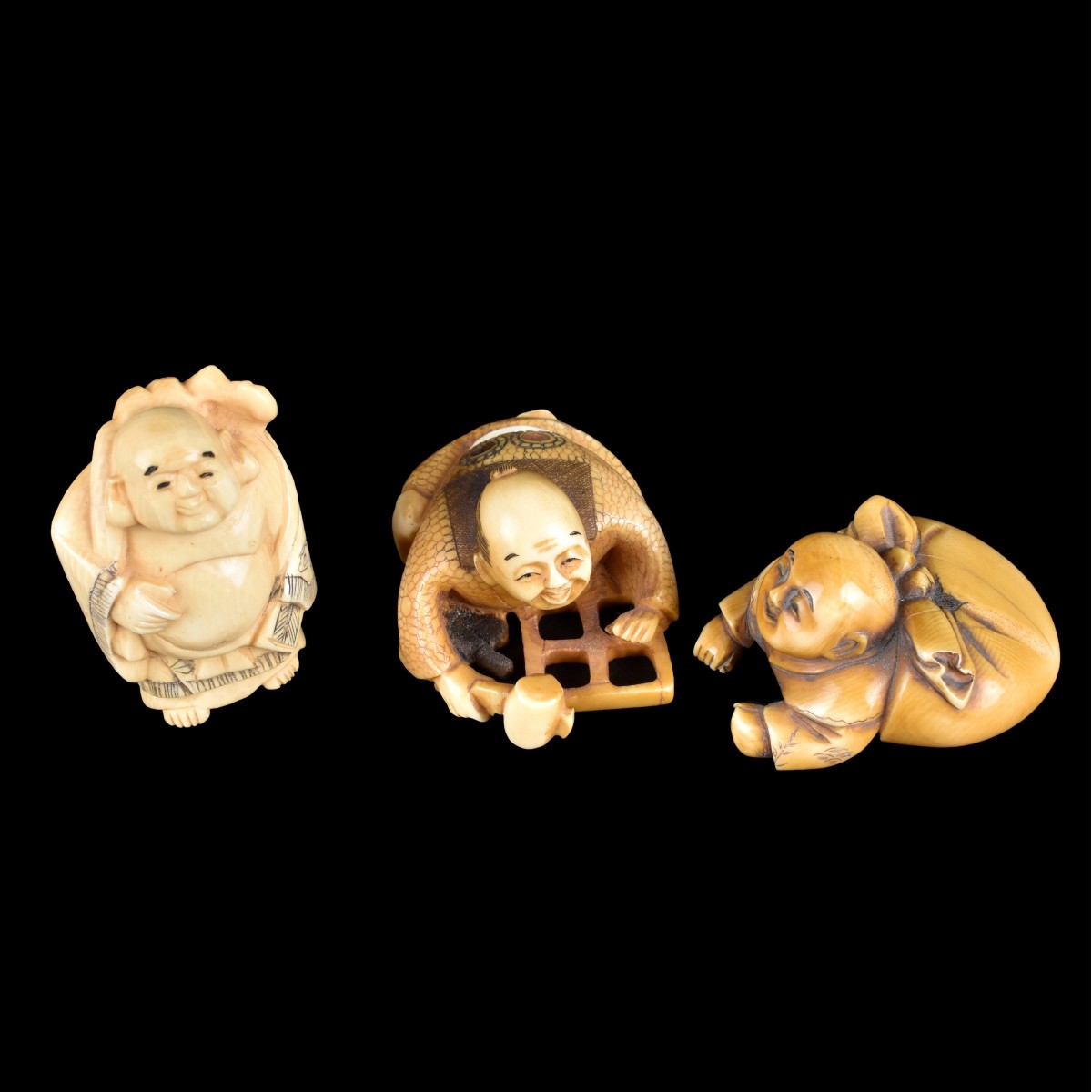 Japanese Ivory Netsuke's