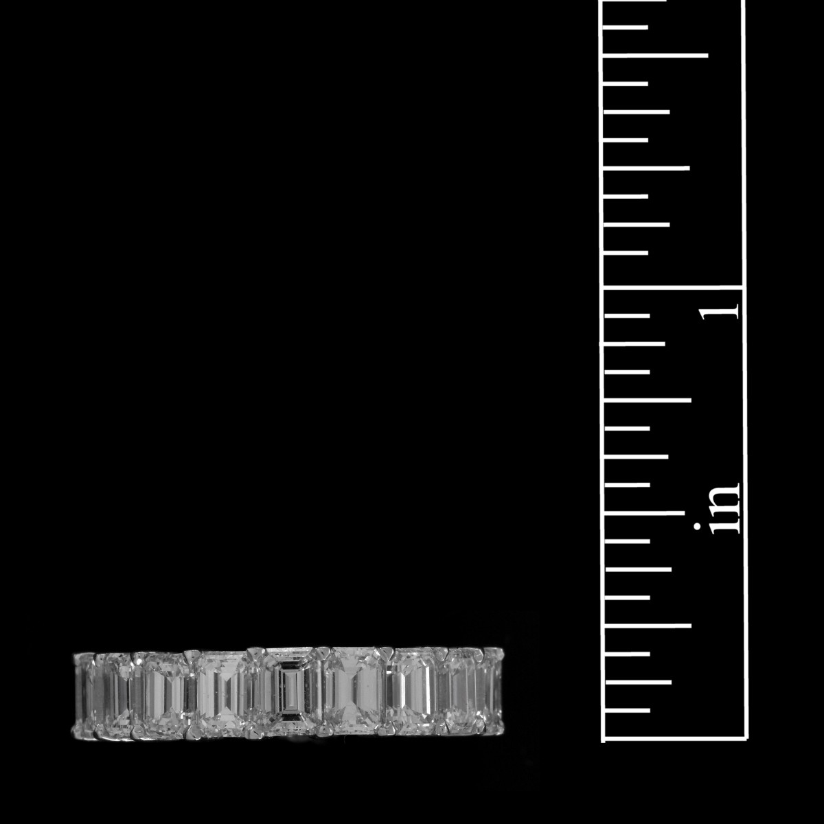 Diamond and Platinum Eternity Band