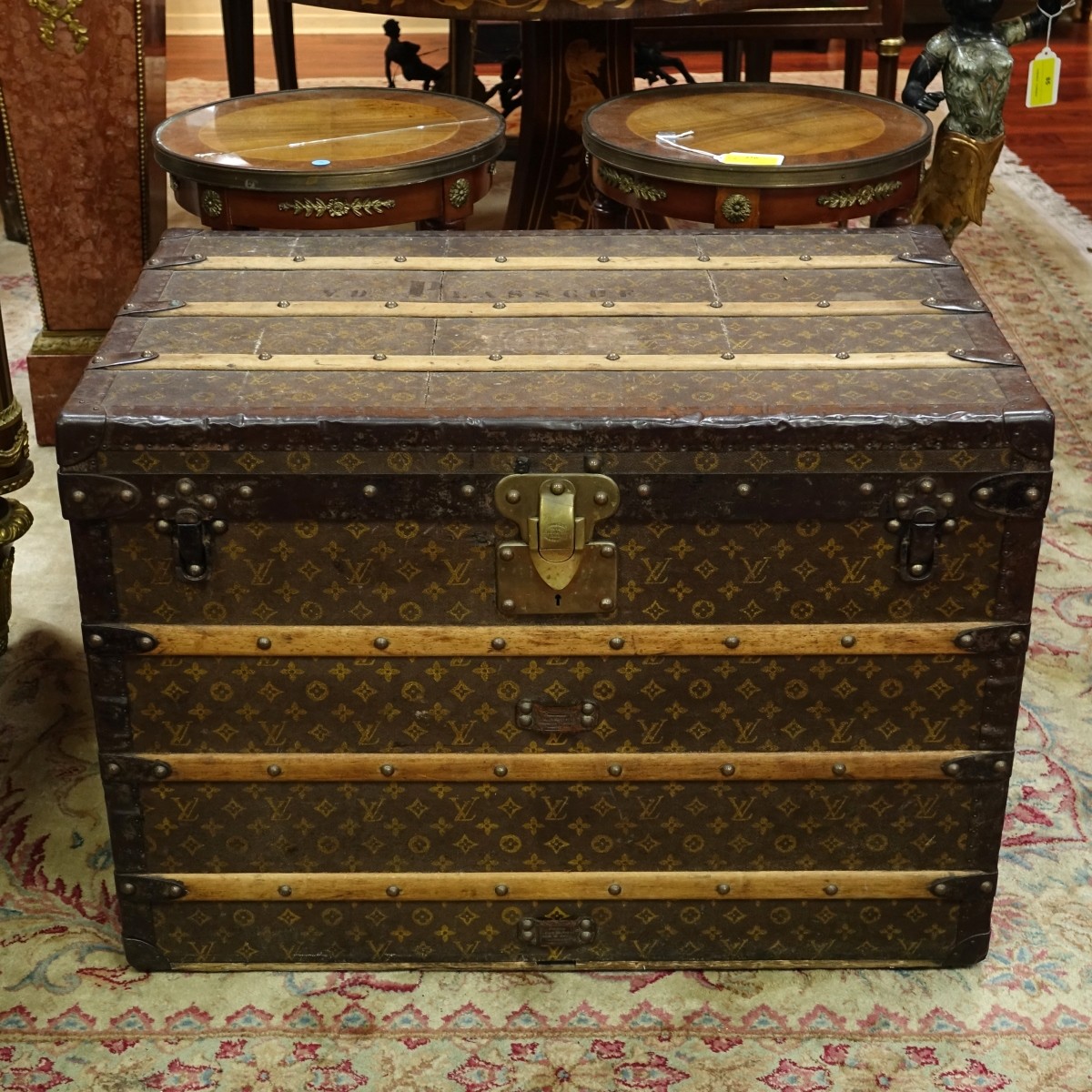 Vintage Louis Vuitton Monogram Steamer Trunk