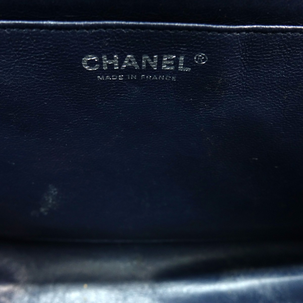 Chanel Jumbo Navy Blue Quilted Purse