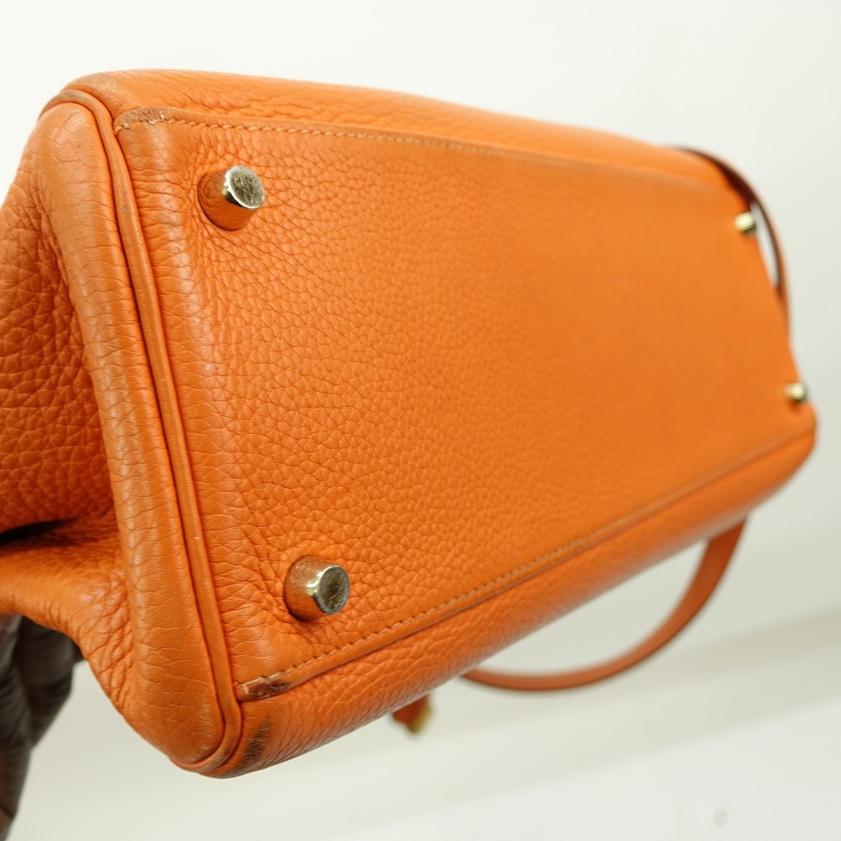 Hermès Kelly 32 Orange Handbag