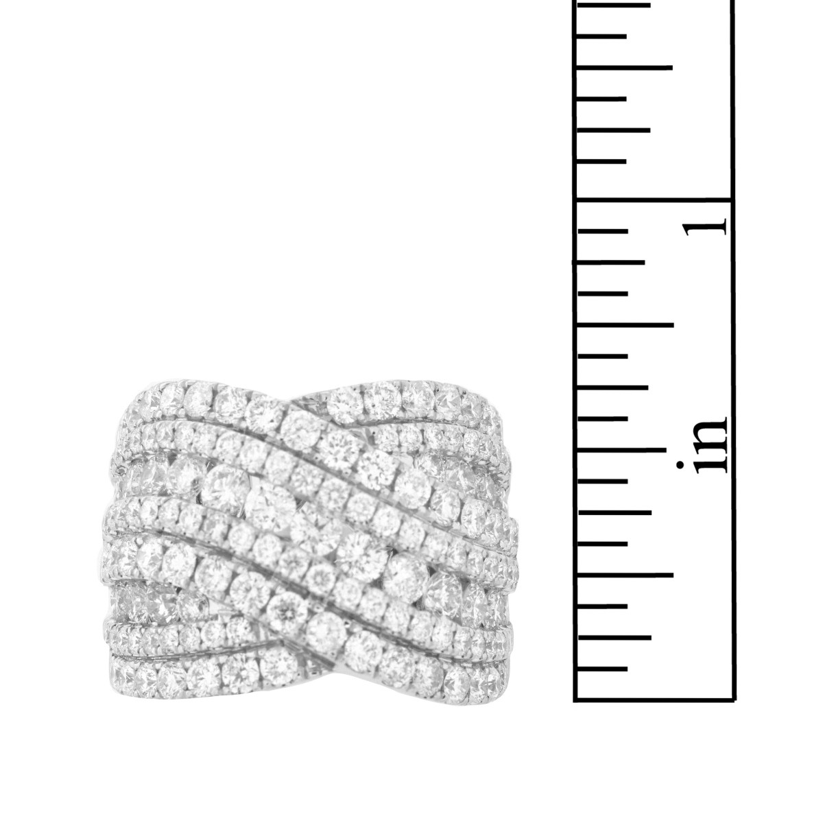 Diamond and 18K Ring