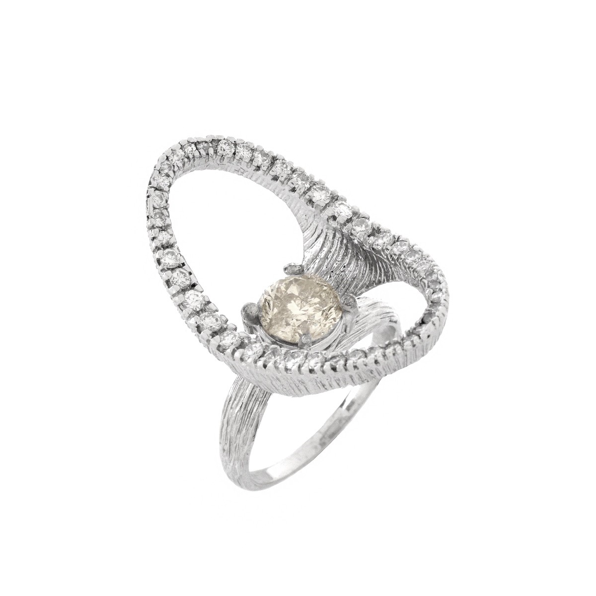 Diamond and 14K Ring