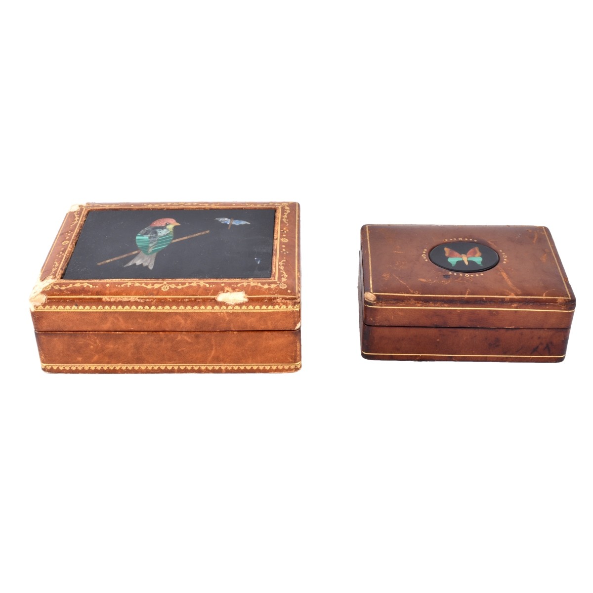 Antique Pietra Dura Boxes