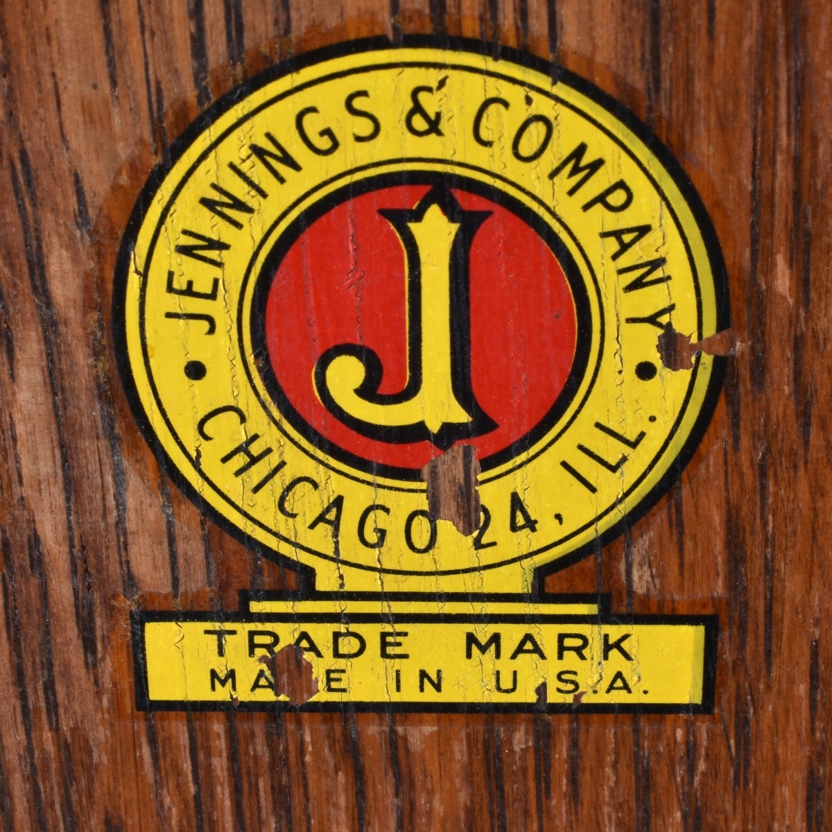 Jennings & Company 5-Reel Poker Machine
