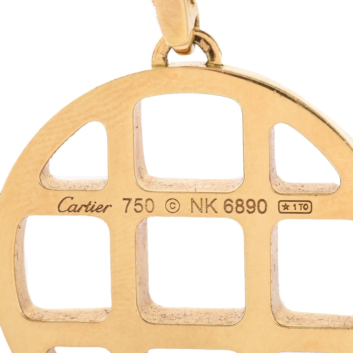 Vintage Cartier Diamond and 18K Pendant