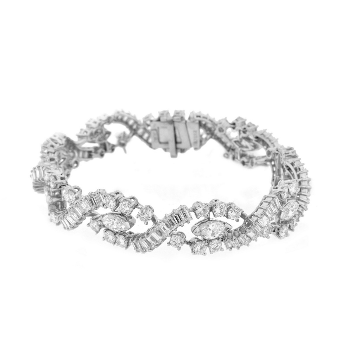 Diamond and Platinum Bracelet