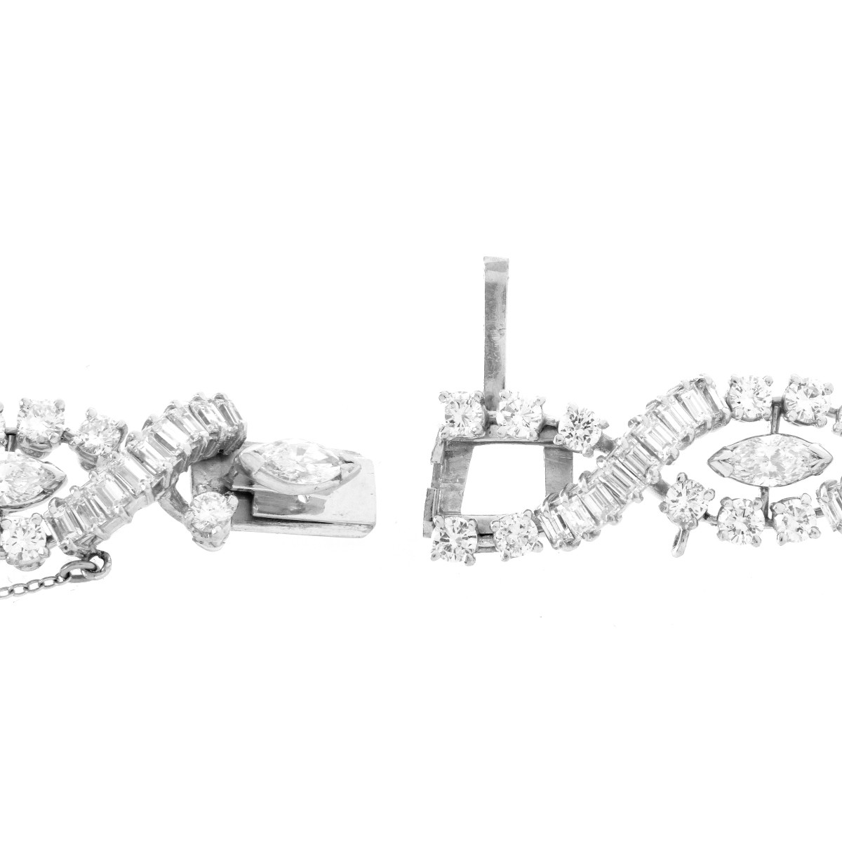 Diamond and Platinum Bracelet