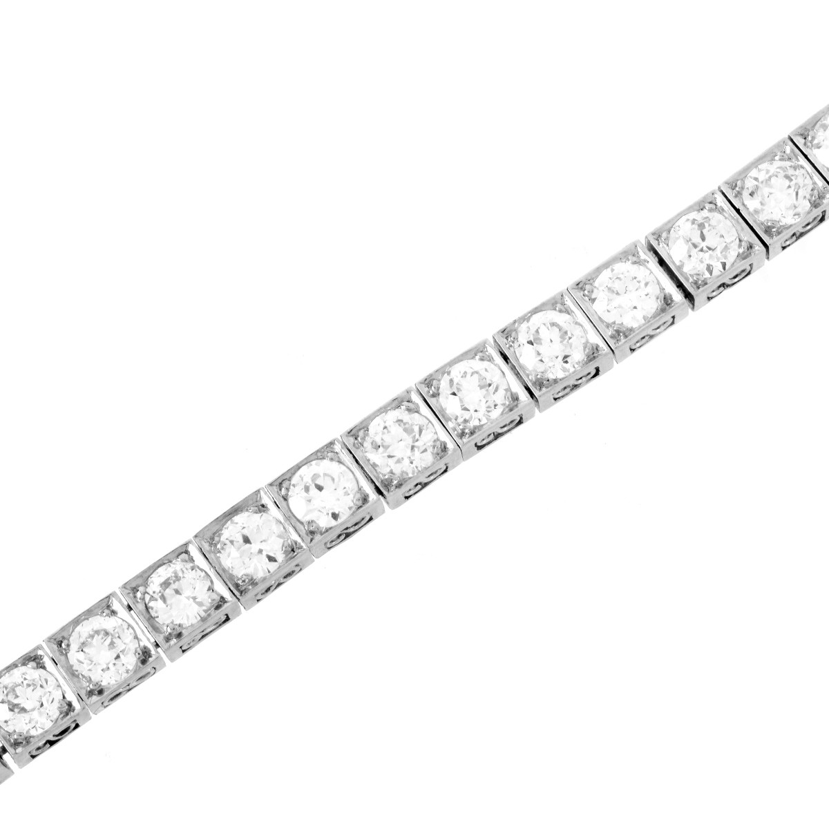 Tiffany & Co. Diamond and Platinum Bracelet