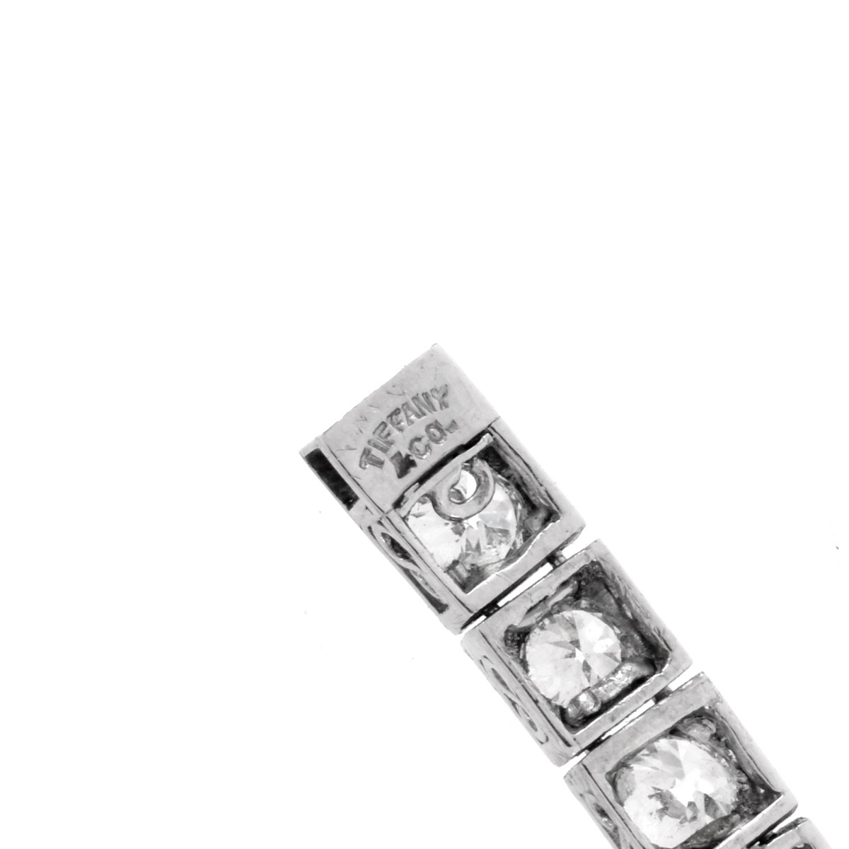 Tiffany & Co. Diamond and Platinum Bracelet