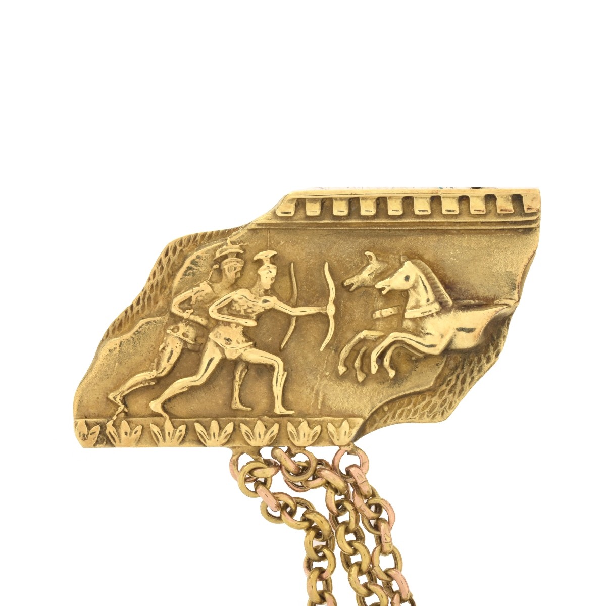 14K Gold Fob