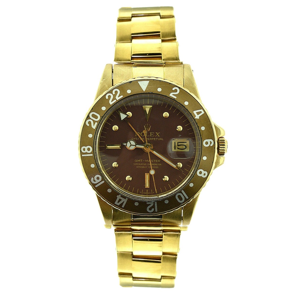 Rolex GMT Master Ref. 1675 18K