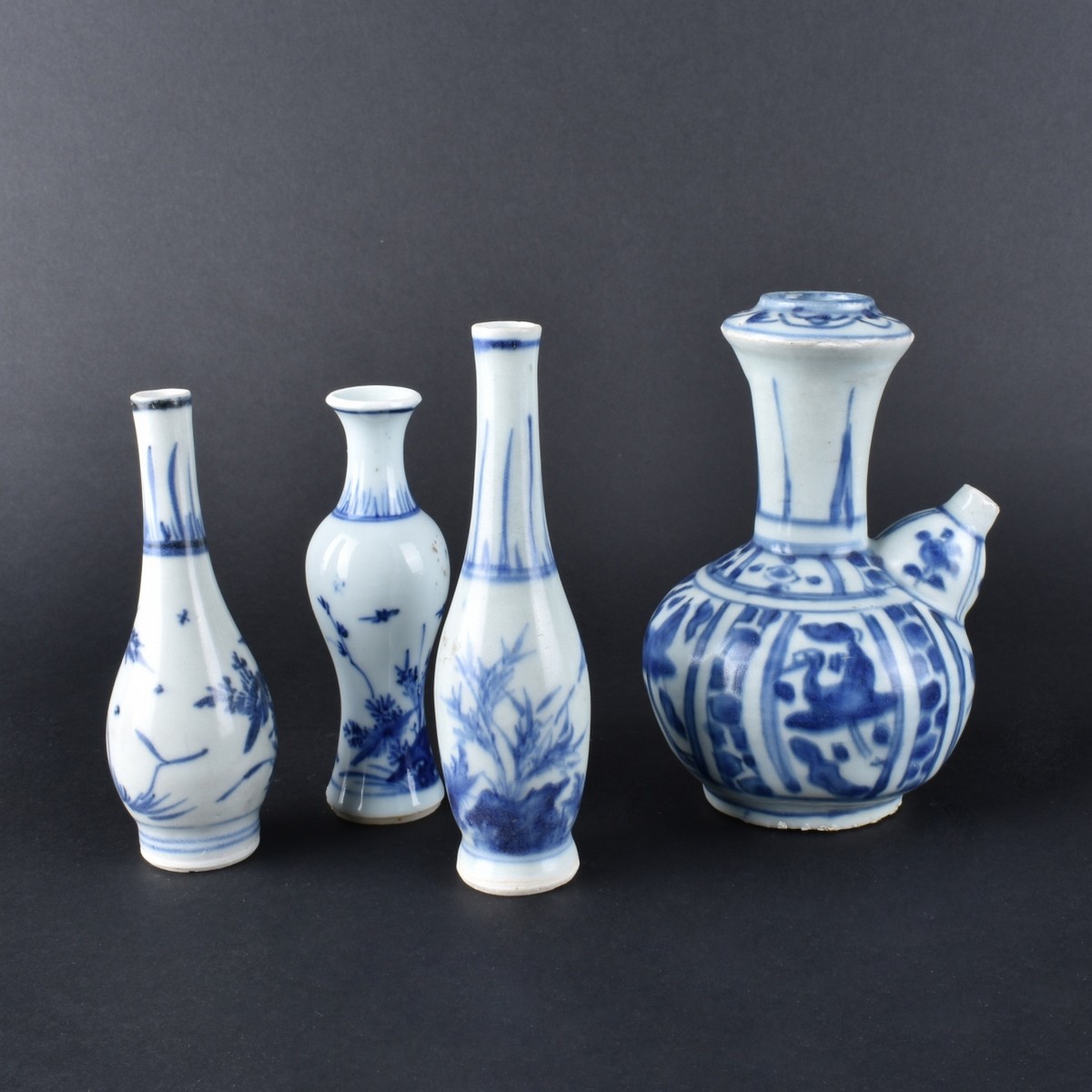 Chinese "Hatcher Cargo" Kendi and Vases