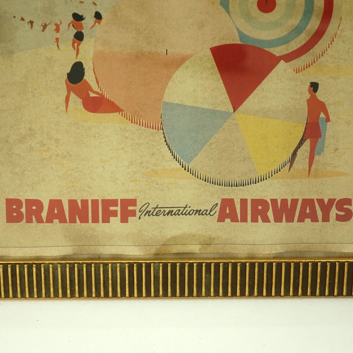 Two Braniff Airways Silk Screen Posters