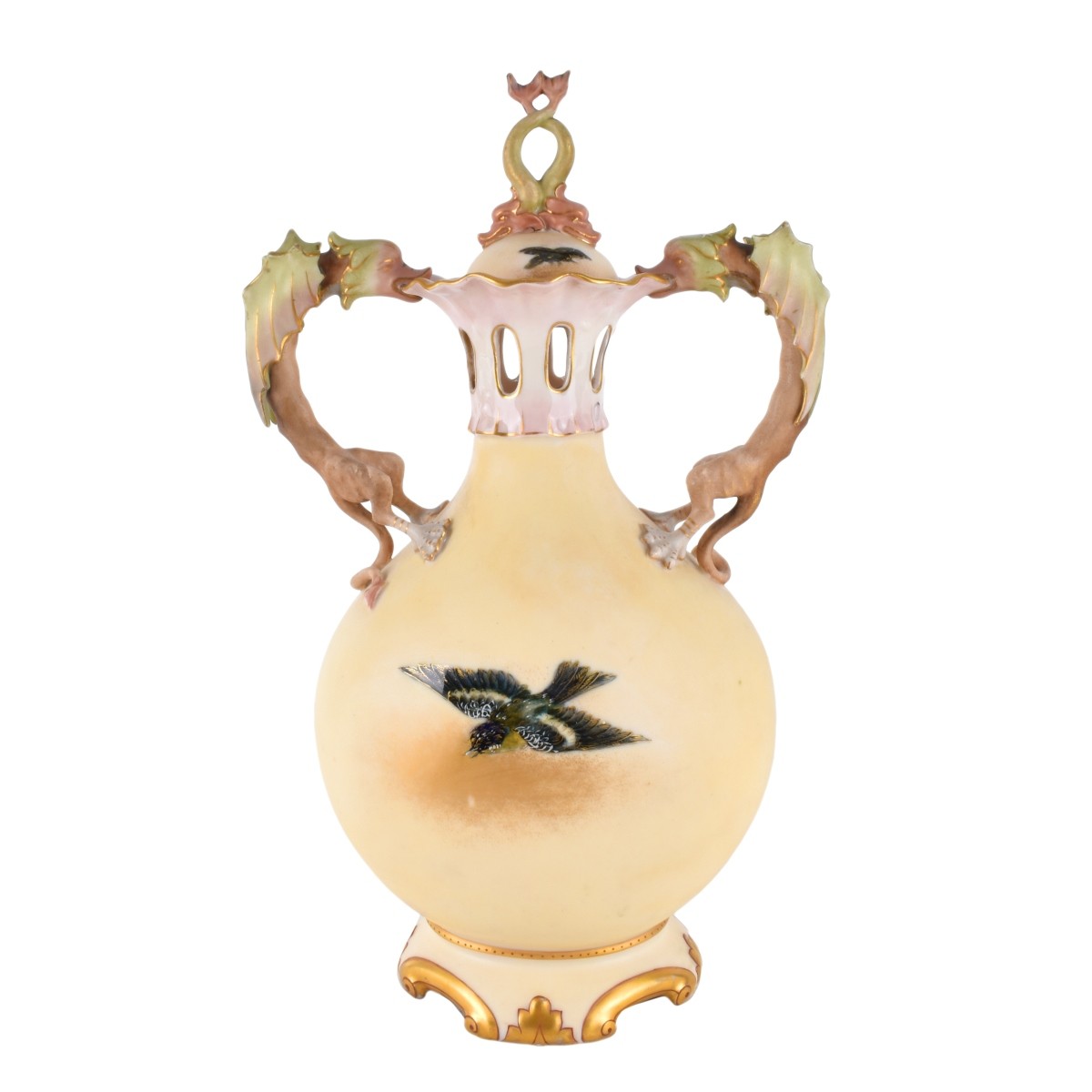 Turn Teplitz Stellmacher Covered Urn