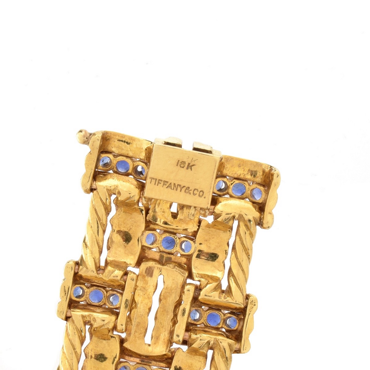 Tiffany & Co 18K and Sapphire Bracelet