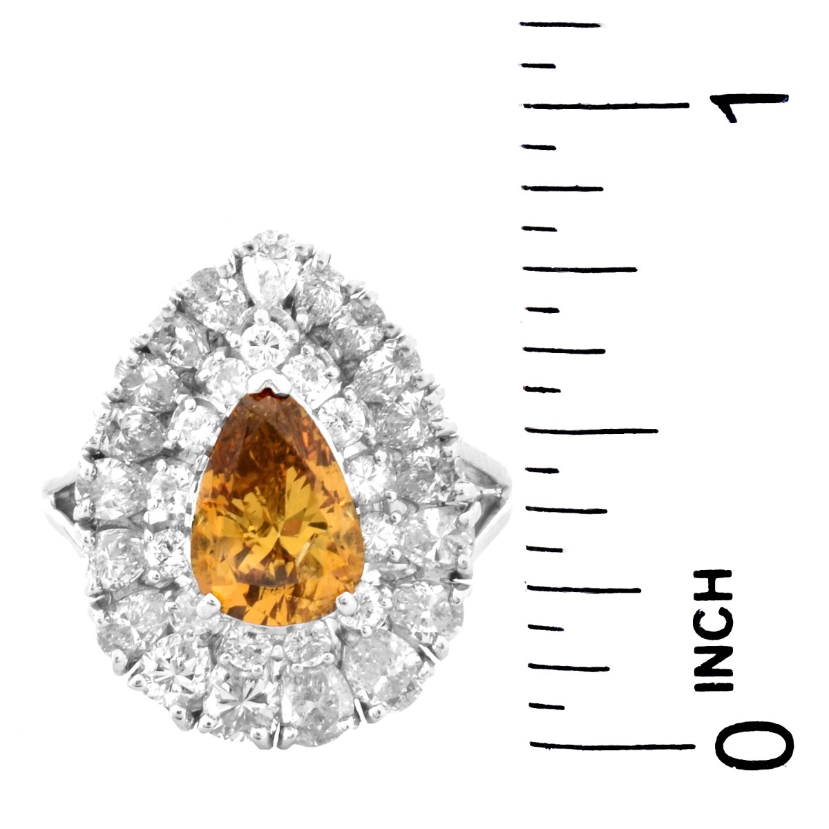 1.78ct Fancy Yellow Diamond Ring