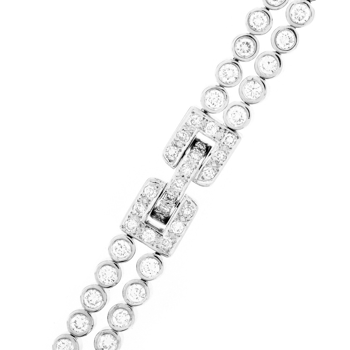 9.50ct Diamond and 14K Gold Bracelet