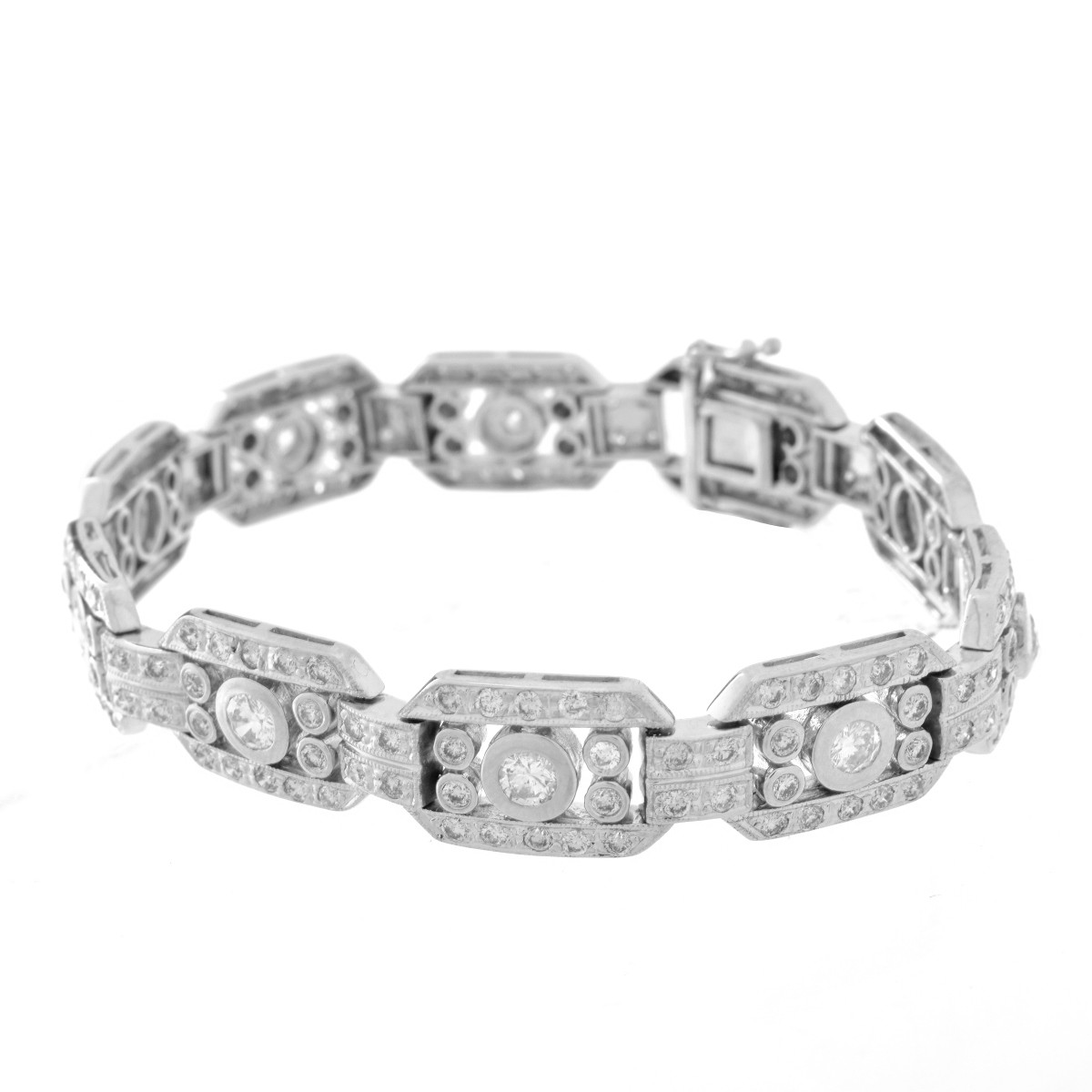 Diamond and 14K Bracelet