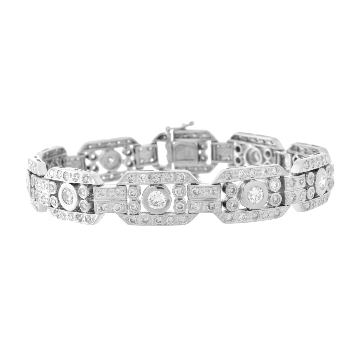 Diamond and 14K Bracelet