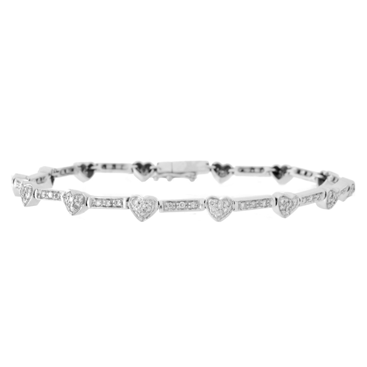 Diamond and 18K Bracelet