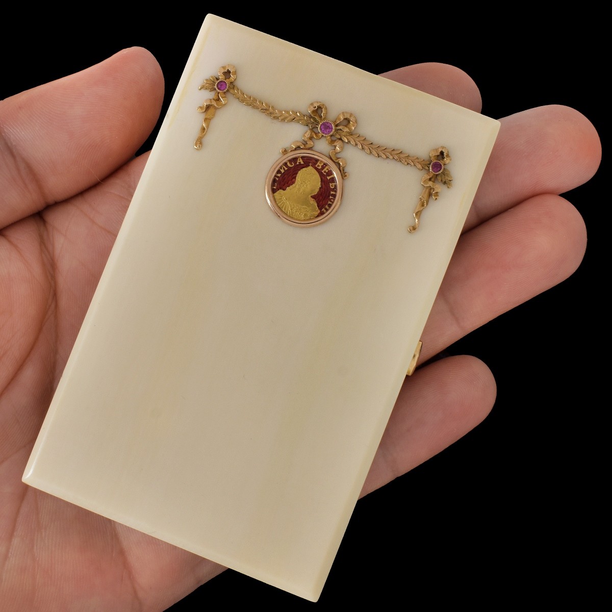 Russian Faberge Vladimir Soloviev Card Case