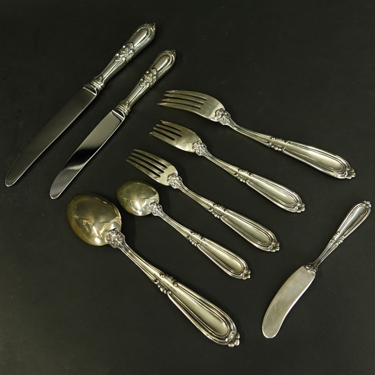 96 pc Buccellati Sterling Flatware