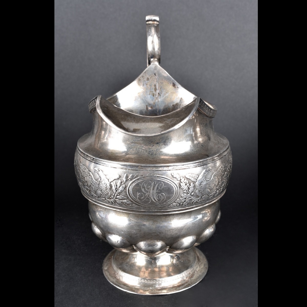 19C Chaudron Rasch Silver Tea Set