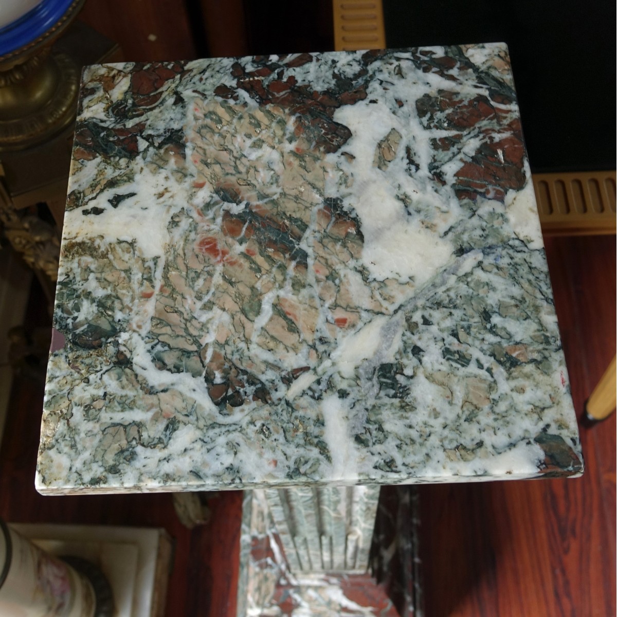 Antique Marble Pedestal