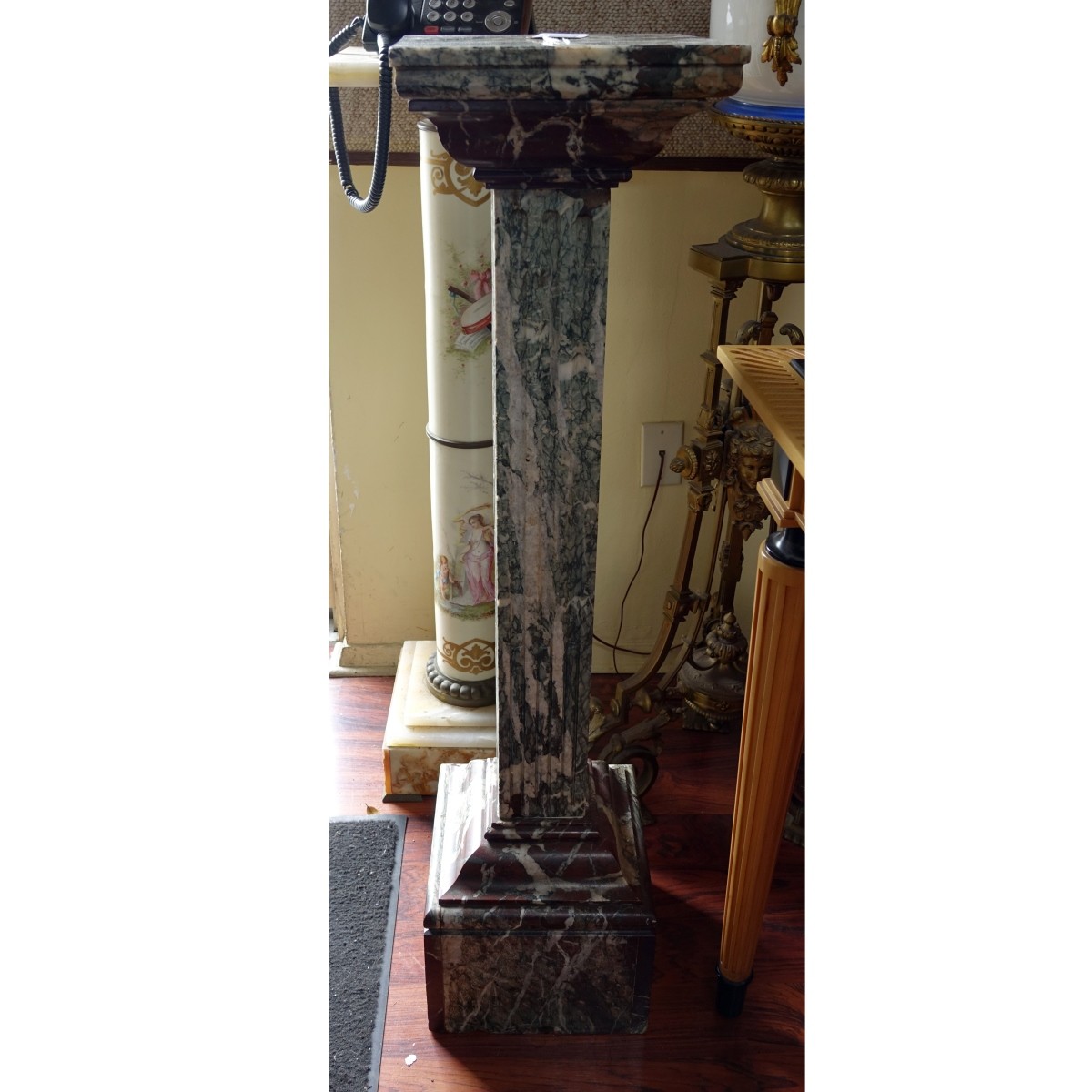 Antique Marble Pedestal