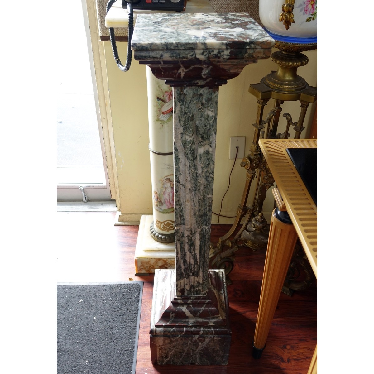 Antique Marble Pedestal