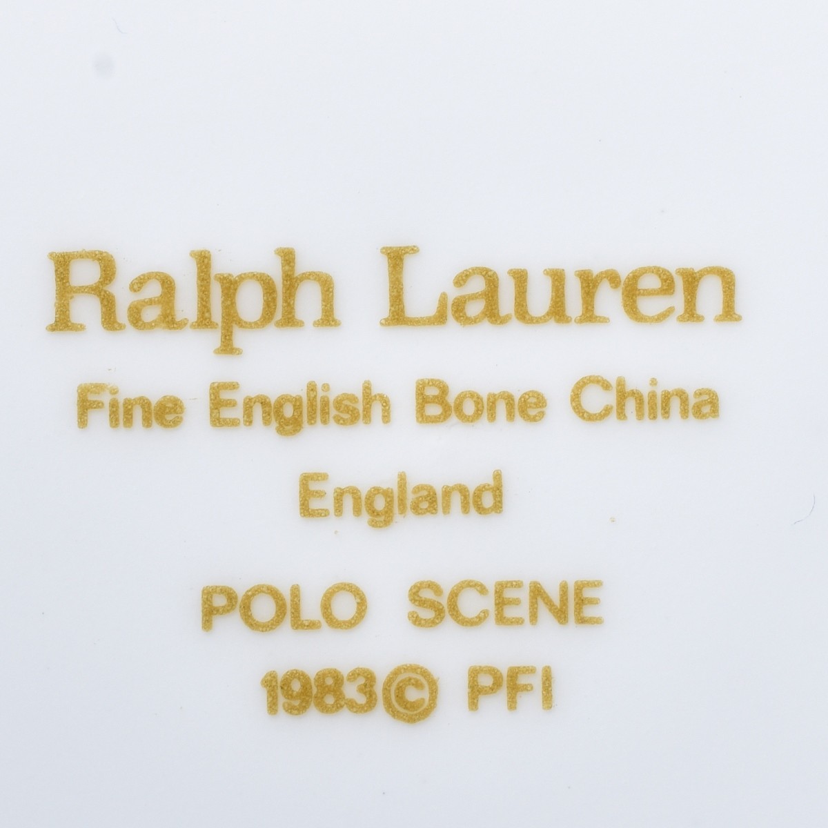Vintage 27 pc Ralph Lauren Bone China
