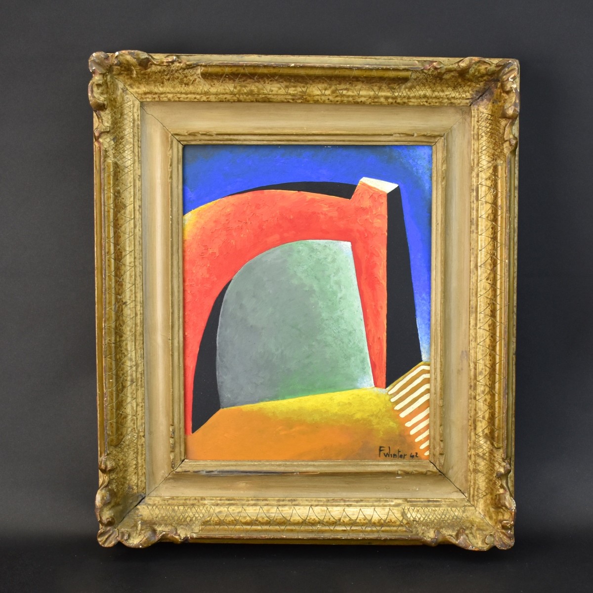 Attrib: Fritz Winter Germany (1905-1976) Abstract