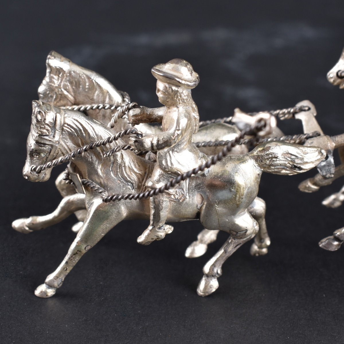Miniature Silver Chariot