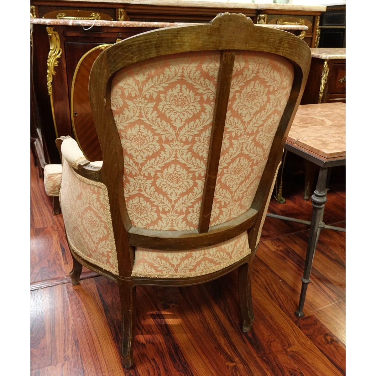 Louis XV Style Bergere Armchair