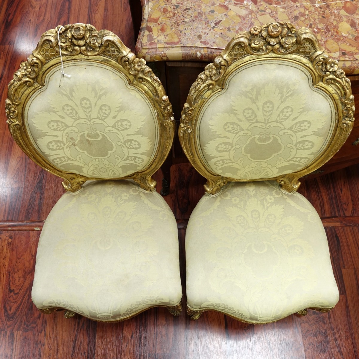 Rococo Style Side Chairs