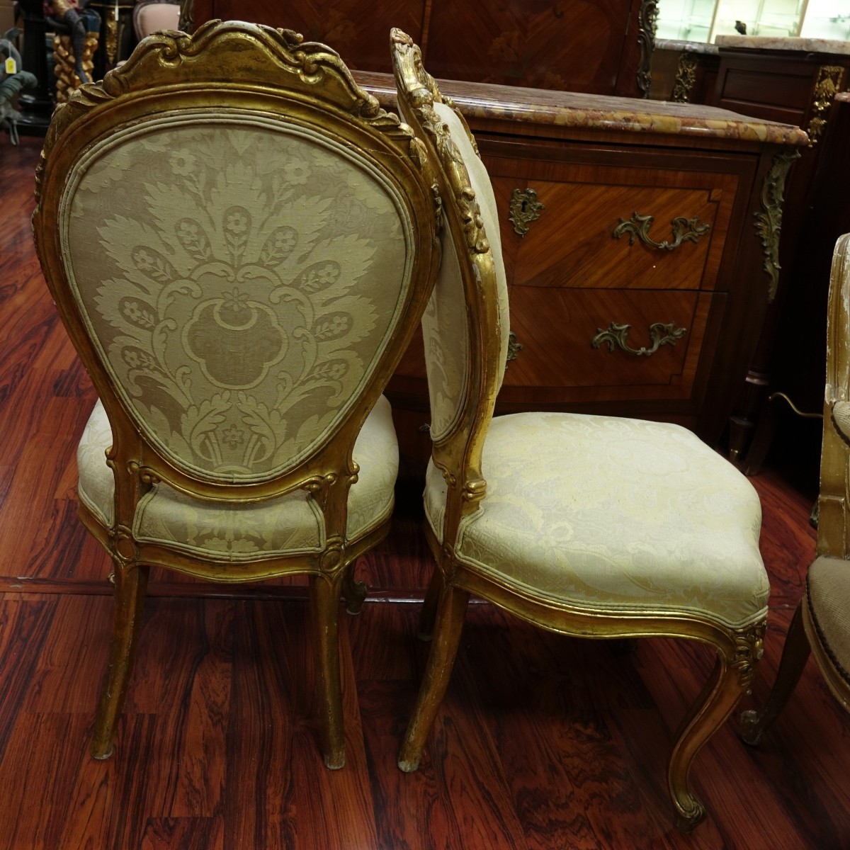 Rococo Style Side Chairs