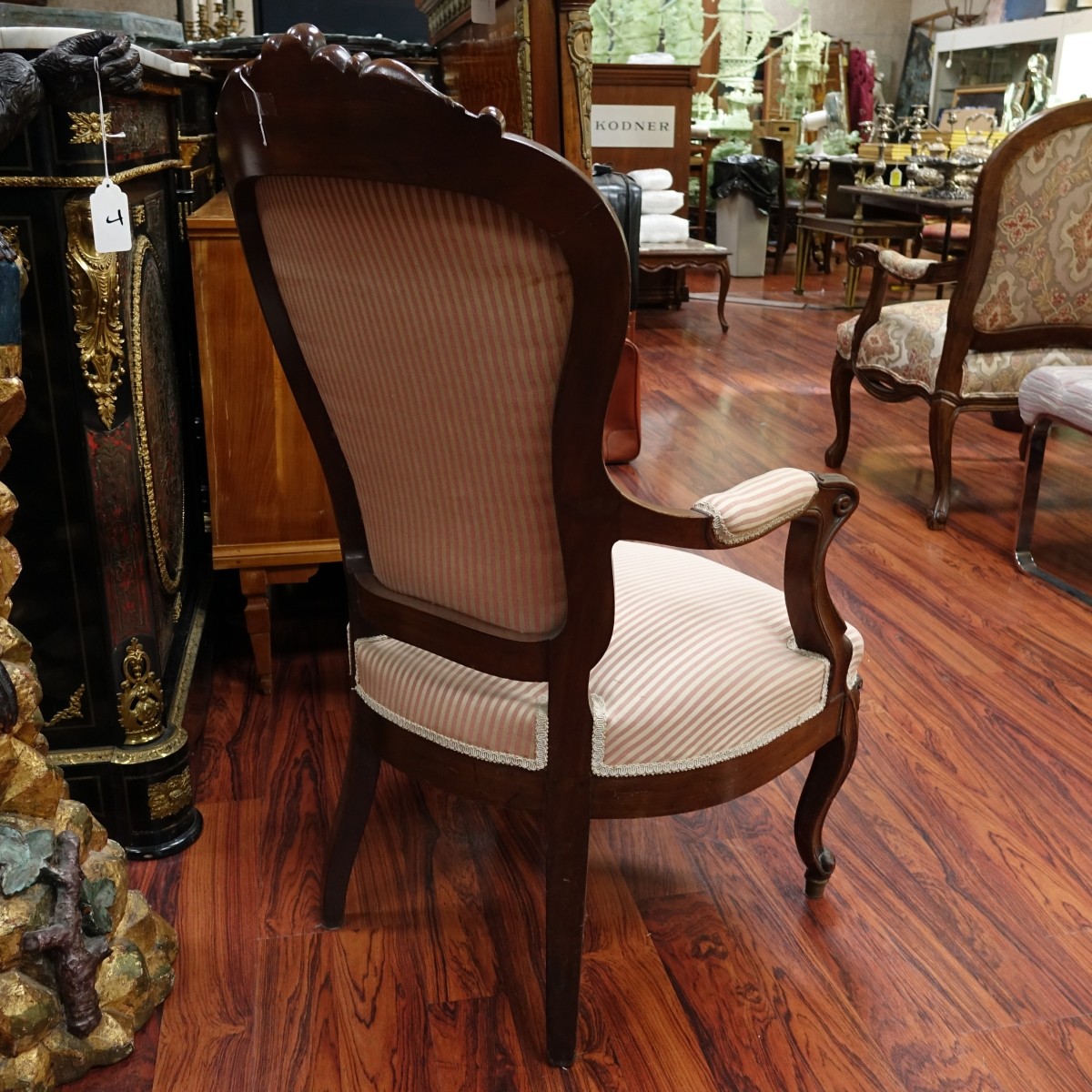 Louis XV Style Fauteuil Armchair