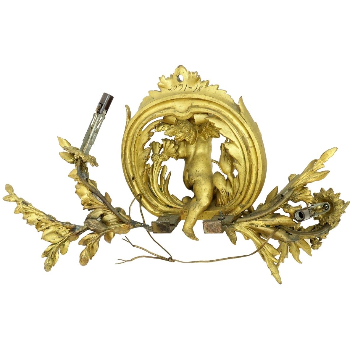 Gilt Bronze Sconce