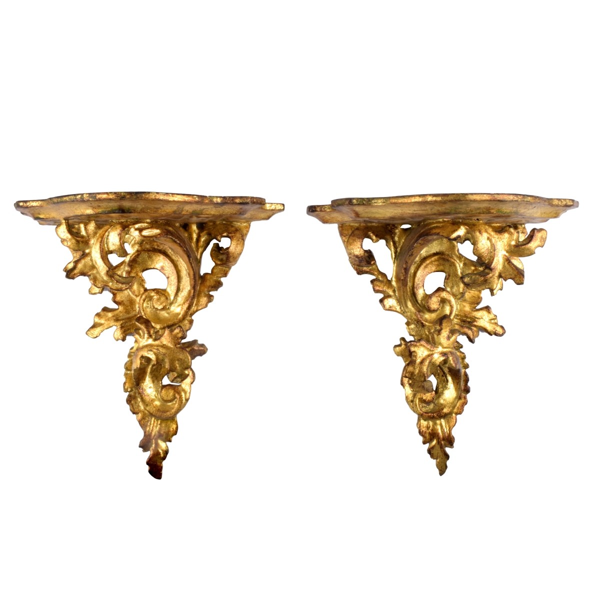 Giltwood Wall Brackets