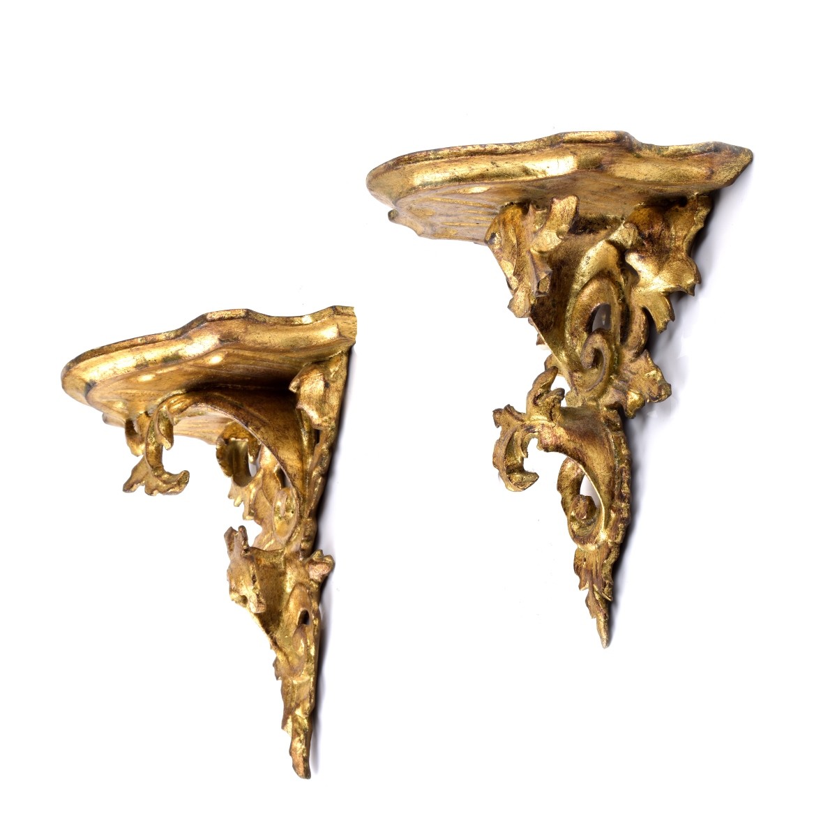 Giltwood Wall Brackets