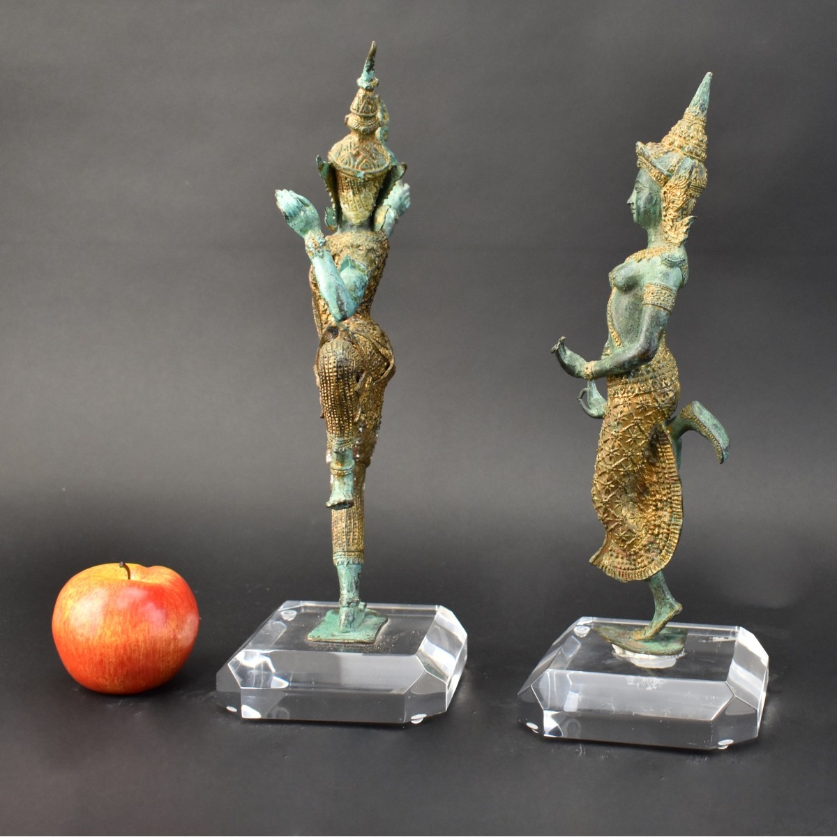 Two (2) Thai Bronze Sculptures