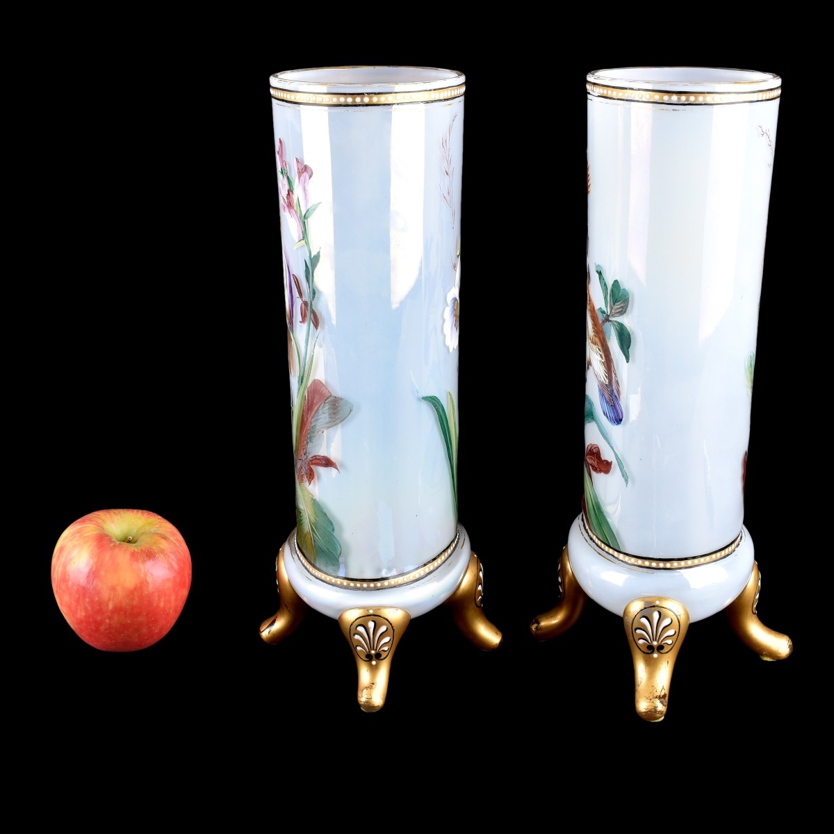 French Opalescent Vases