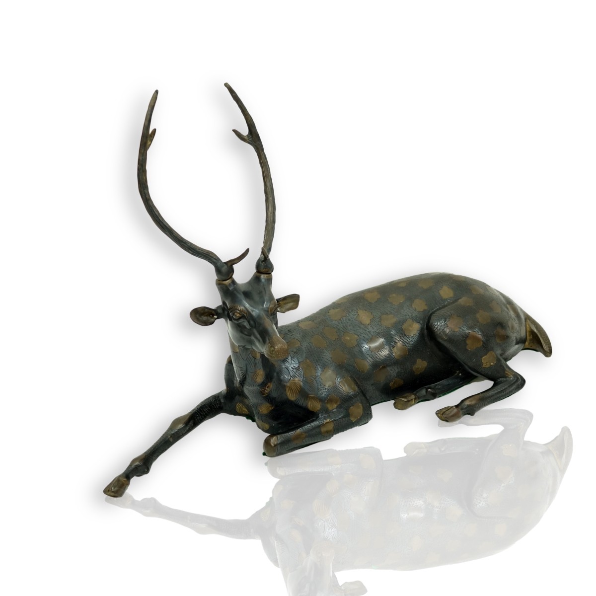 Bronze Sculpture of a Deer