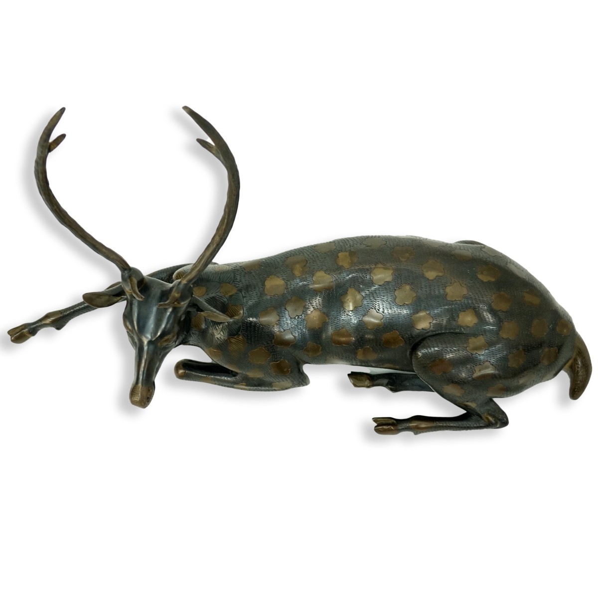 Bronze Sculpture of a Deer