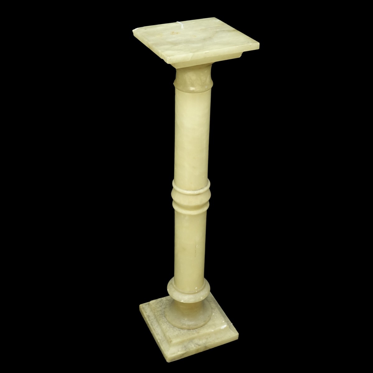Alabaster Column Pedestal