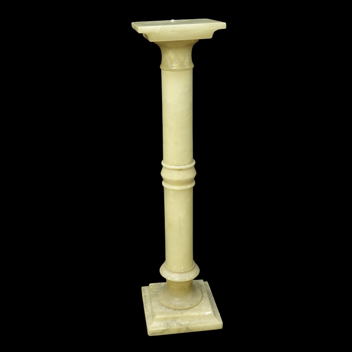Alabaster Column Pedestal