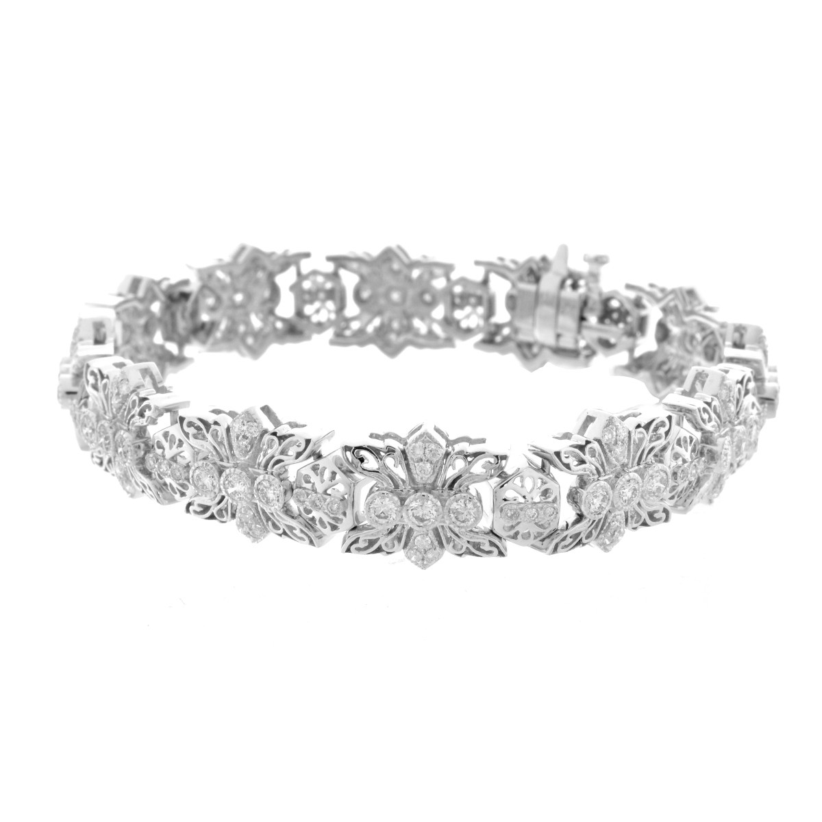 Diamond and 14K Bracelet