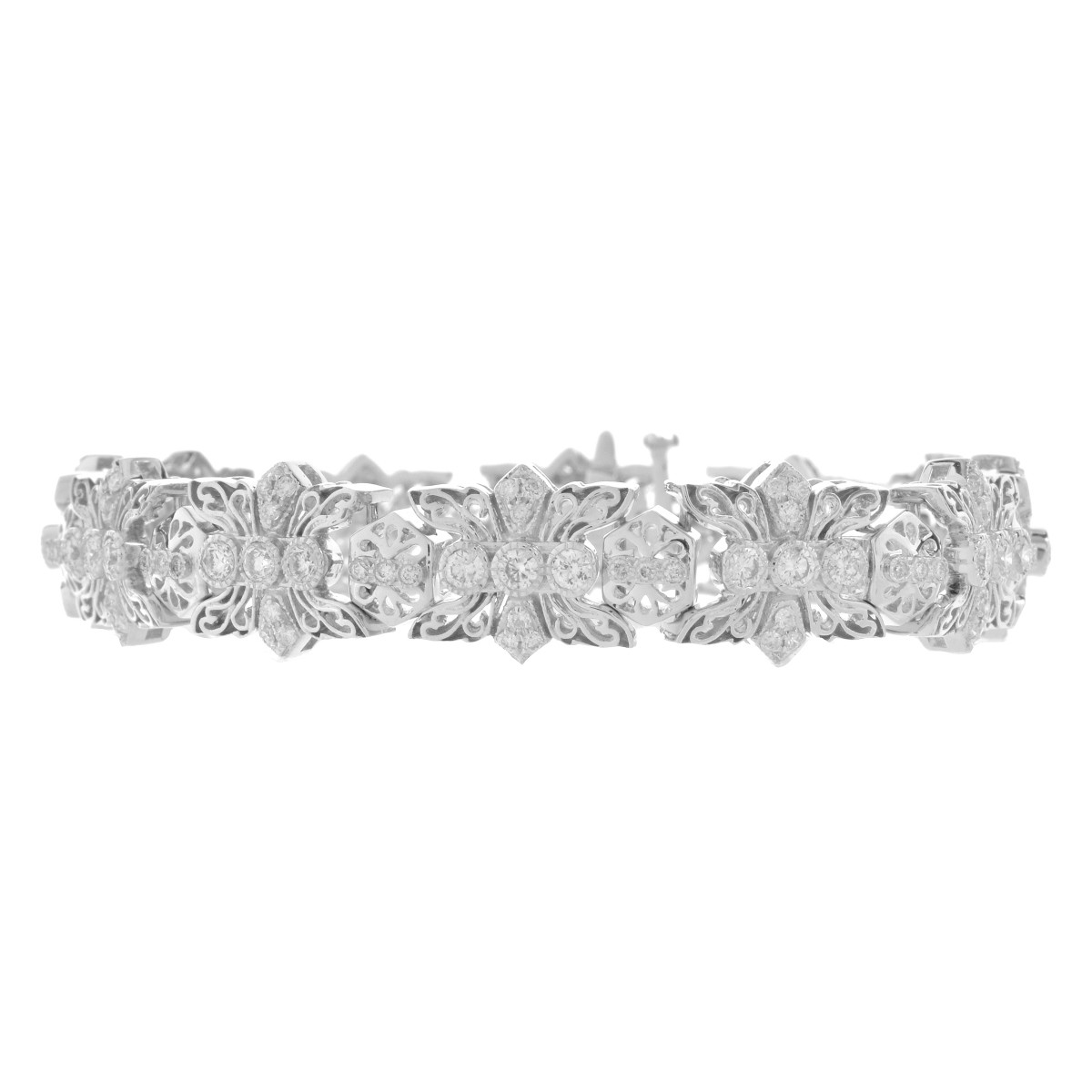 Diamond and 14K Bracelet